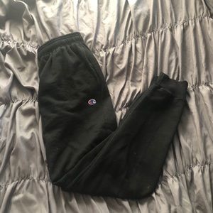 black champion sweatpants